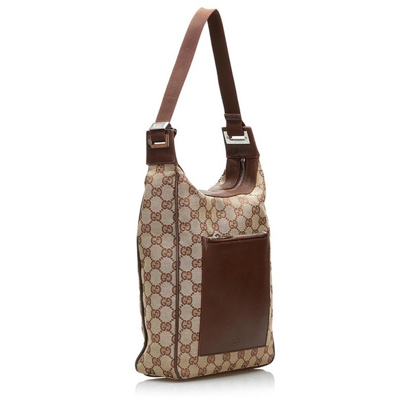 Gucci GG Ophidia Canvas Messenger Shoulder Bag Handbag Lol Monogram Purse Italy - Picture 2 of 13